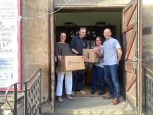 ITAC staff receive donations from Second Life Project