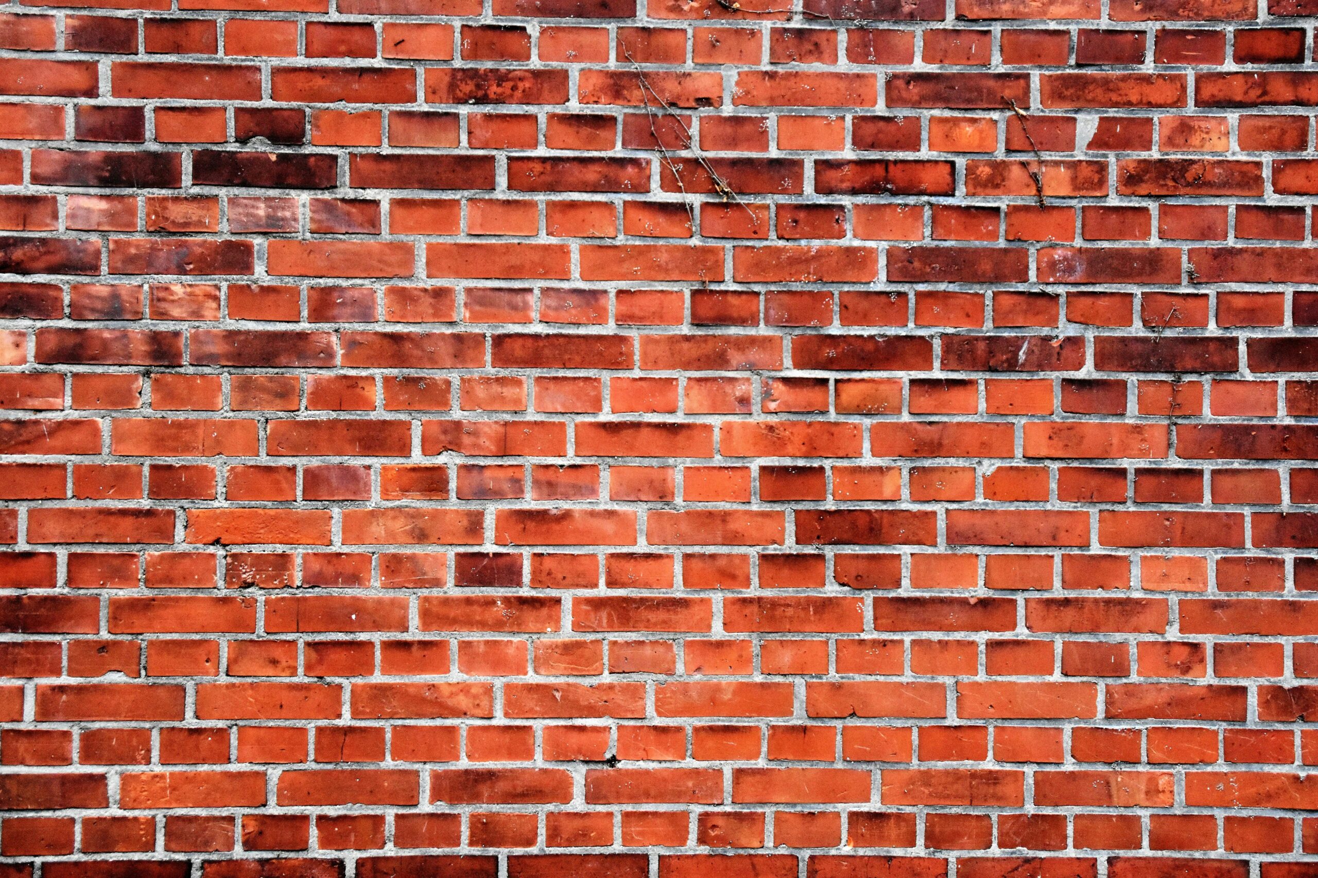 Photo of a red brick wall